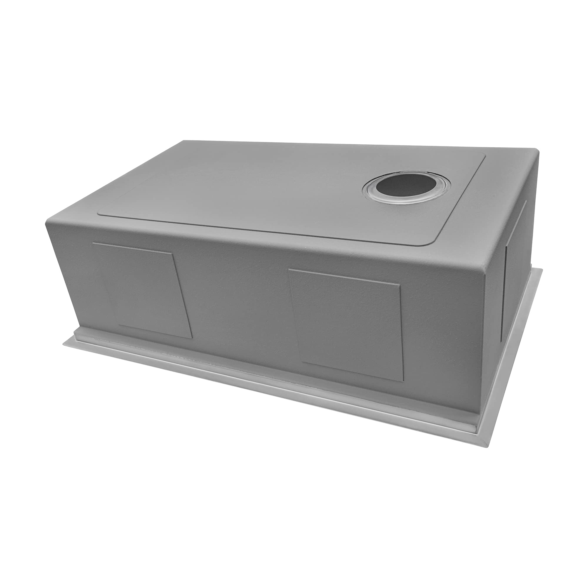 Foldable drying rack integrated into the sink for in-sink air drying
