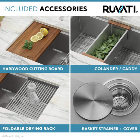 Ruvati soundproof coating reduces noise during washing sessions