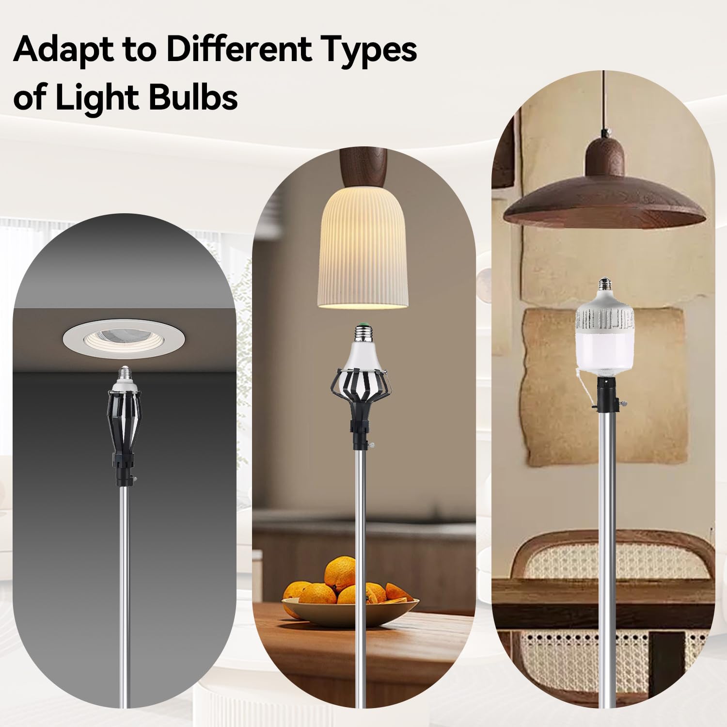 RuzRhyth suction cup attachment helps secure bulbs for safe removal