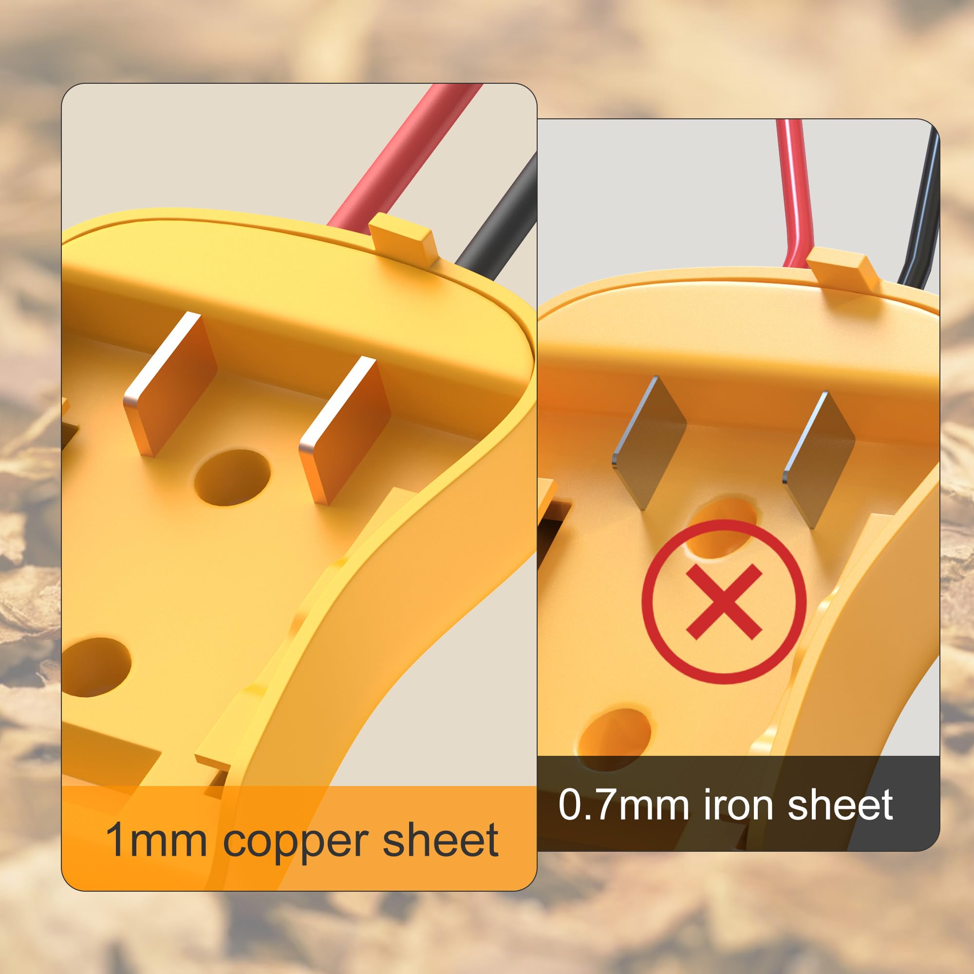 RVBOATPAT 20V adapter fuse assembly illustrating safety features.