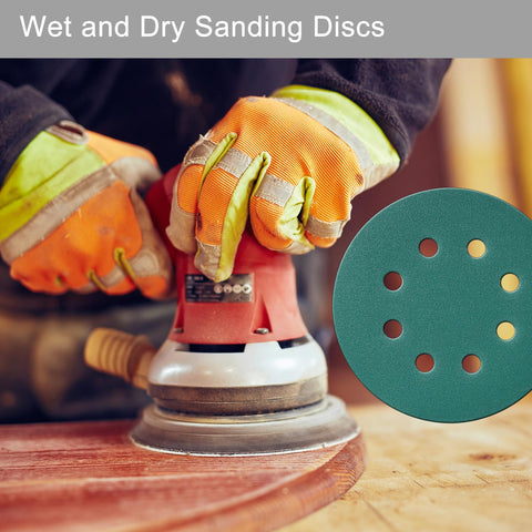 Rvetol 5-inch 8-hole disc, 2000 grit, final polish for a glassy surface feel