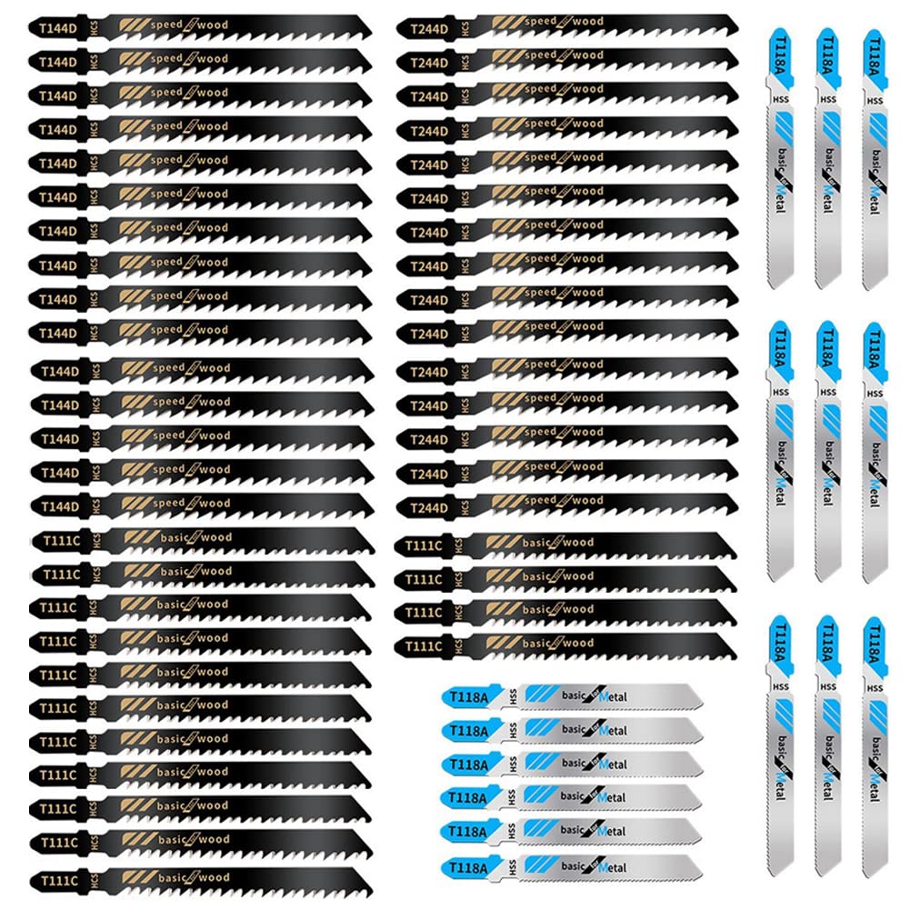 Rvetol jigsaw blades T144D for wood cutting and clean edges