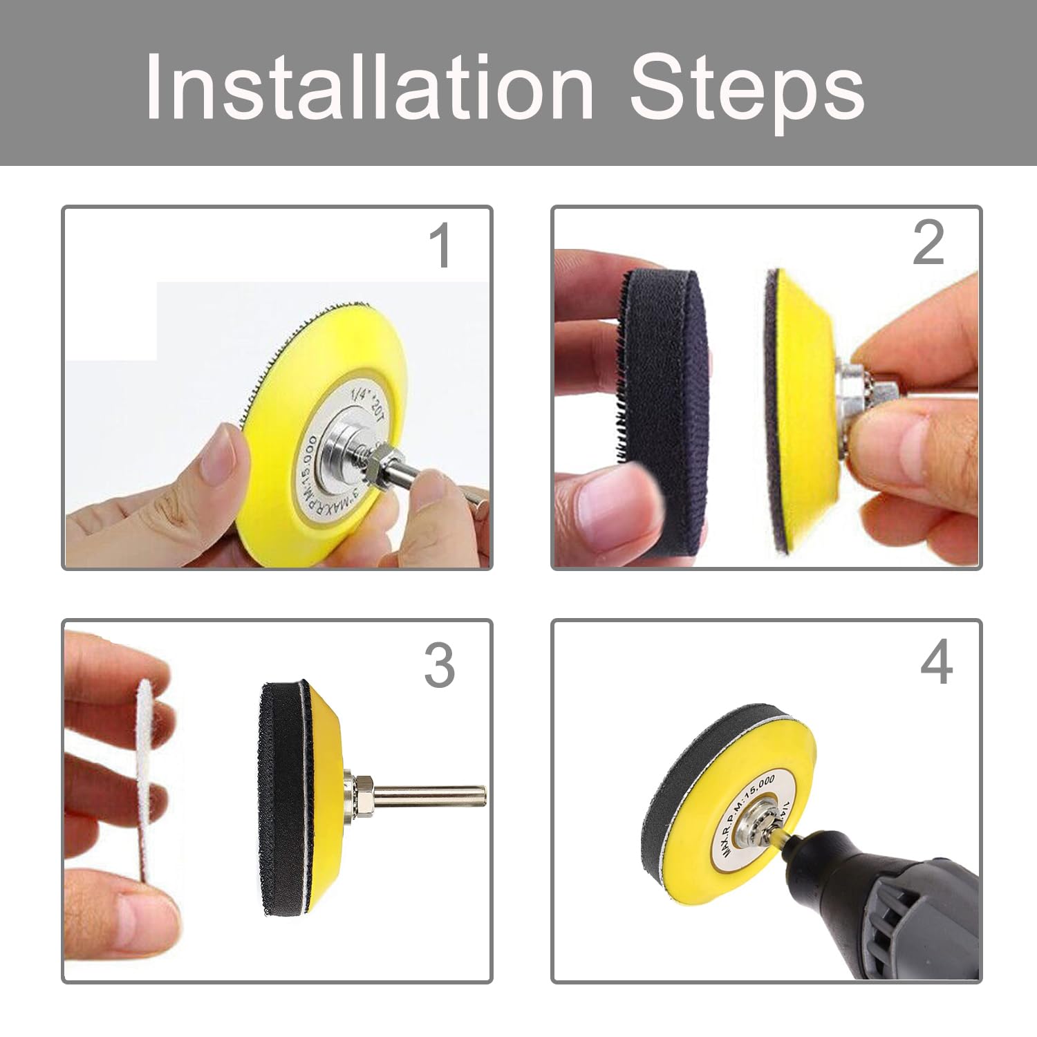 Rvetol soft foam buffering pad cushions uneven surfaces for smooth results