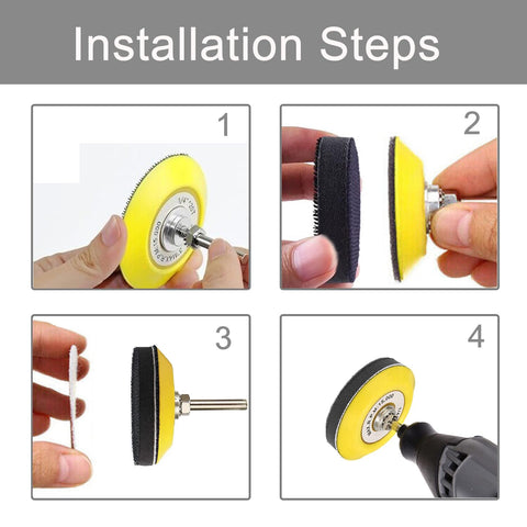 Rvetol soft foam buffering pad cushions uneven surfaces for smooth results