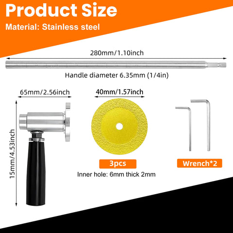 Rvggher depth-scale shows 7-inch adjustable cutting reference
