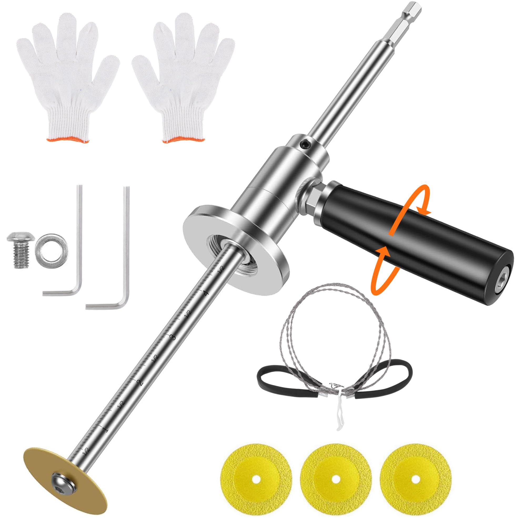 Rvggher inside-pipe cutter for precise flush cuts in tight spaces