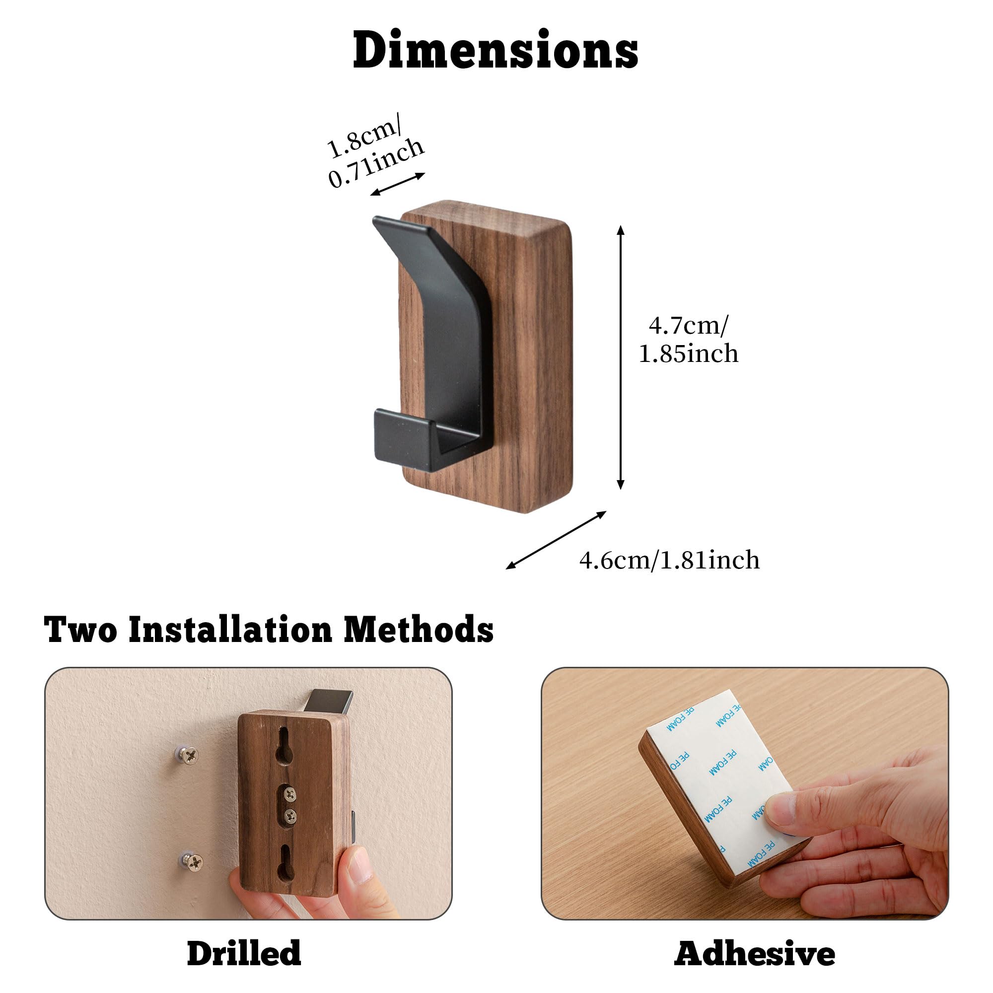 RVXHUA versatile wall rack blends farmhouse style with everyday organization