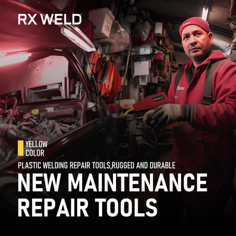 RX WELD 1-year guarantee supports confidence in DIY plastics.