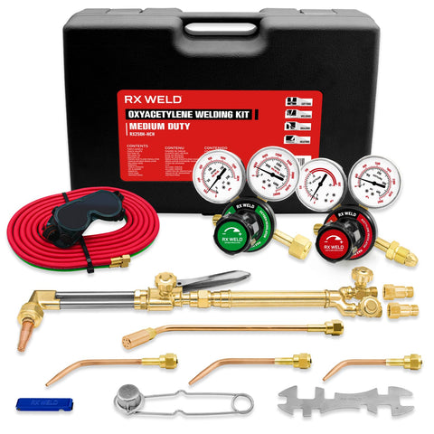 RX WELD torch handle for precise control during cutting and welding tasks.
