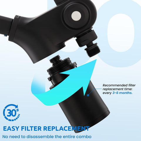 Ryamen 59-inch hose providing flexible reach