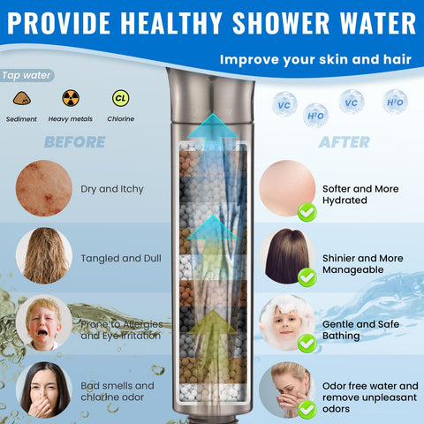 Ryamen high-pressure spray for hard water delivering a spa-like rinse.