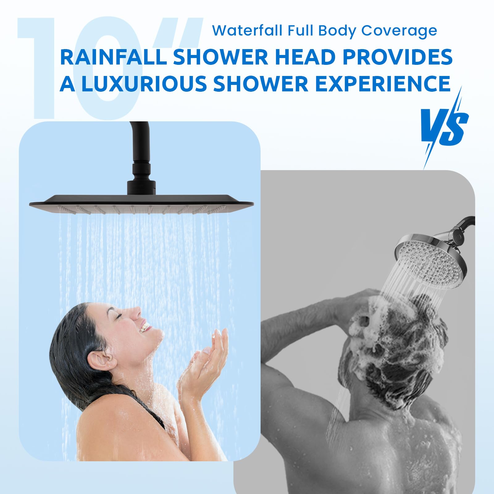 Ryamen seven-settings spray option ideal for customized showers