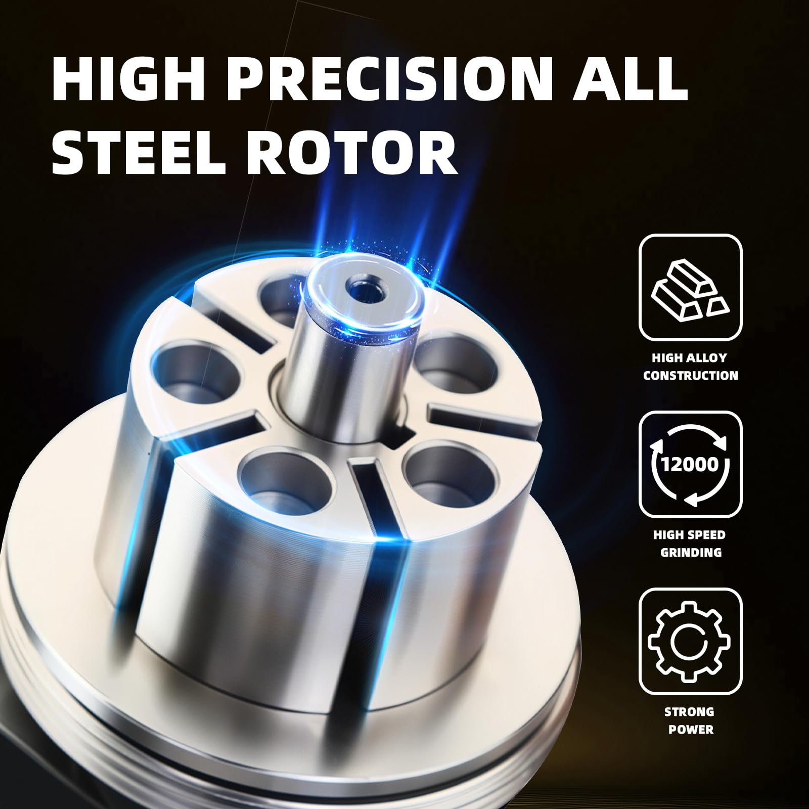RYCUBRE compatible 5/6 inch pads with 5mm orbit for versatile tasks.