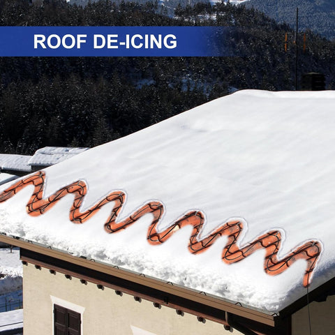Rylpoint heat tape available in lengths from 3 to 200 ft.