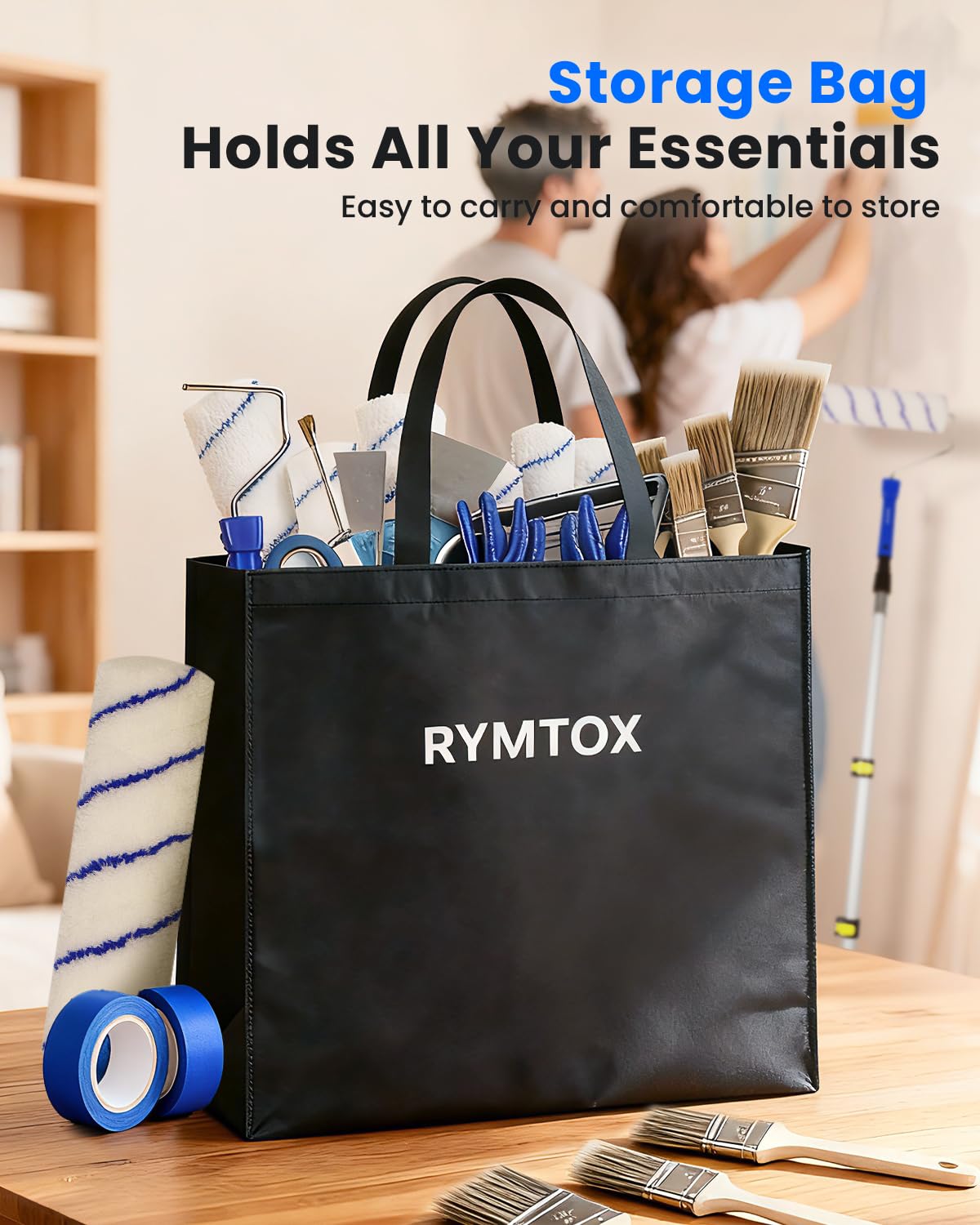 RYMTOX carry bag organizing all kit components