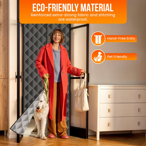 RYNVARK universal-fit door curtain suitable for many rooms