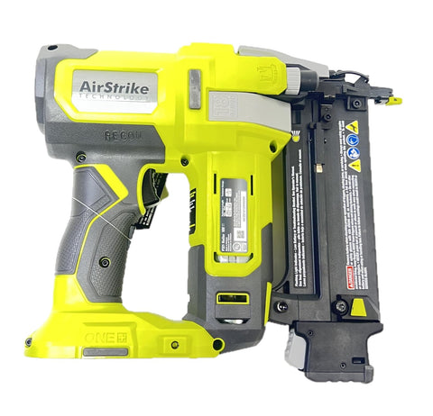 RYOBI P321 nose detail for tight-spot nailing