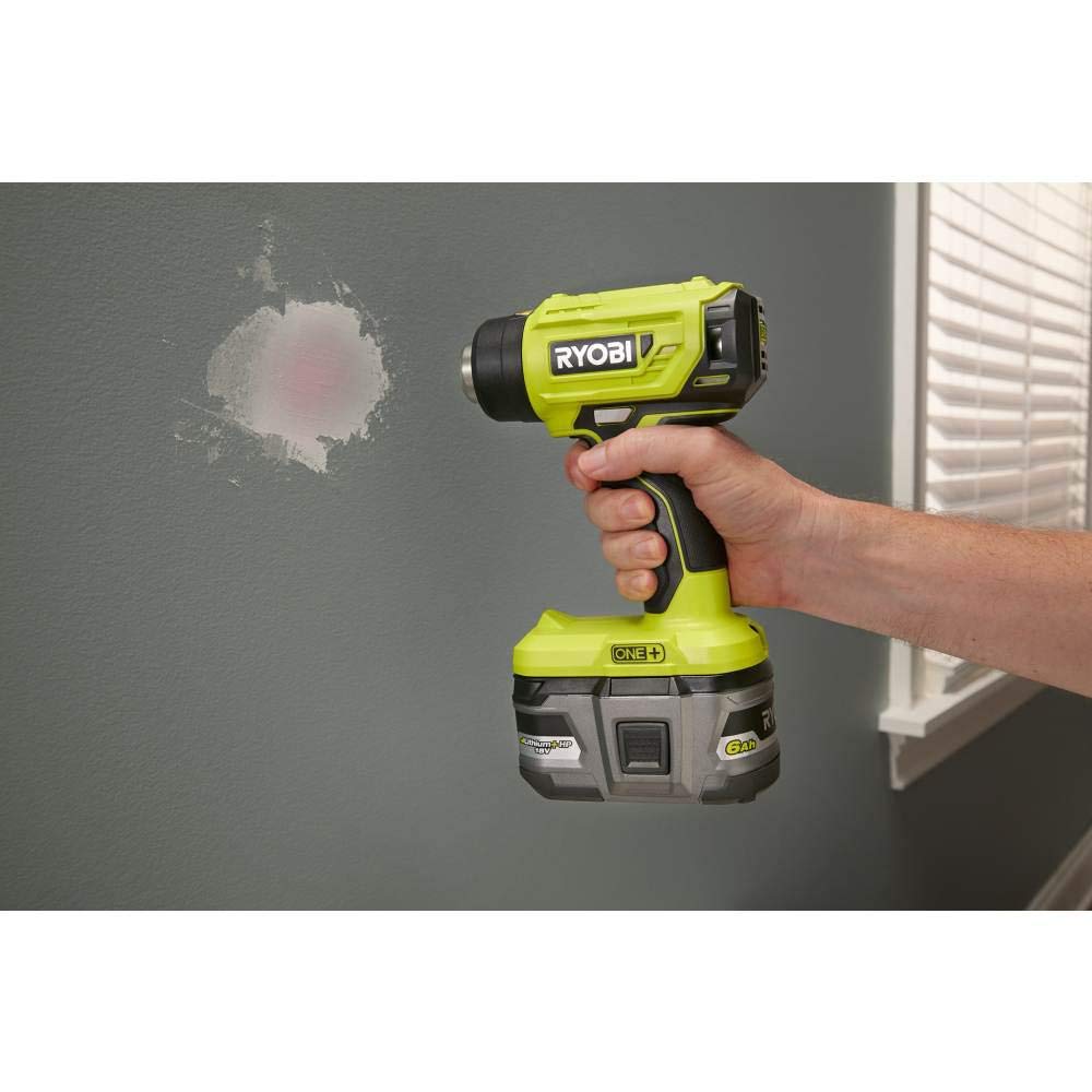 ONE+ battery compatibility enables flexible power options for the heat gun.