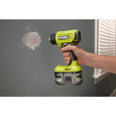 ONE+ battery compatibility enables flexible power options for the heat gun.