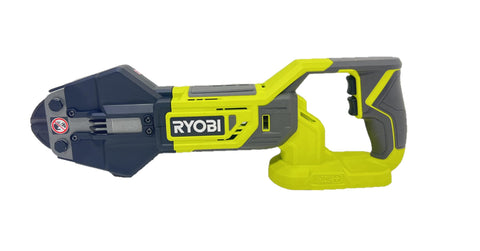 RYOBI 18V One+ bolt cutter front view for versatile cutting tasks