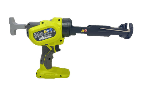 RYOBI 10 oz cartridge-ready view showing cartridge compatibility