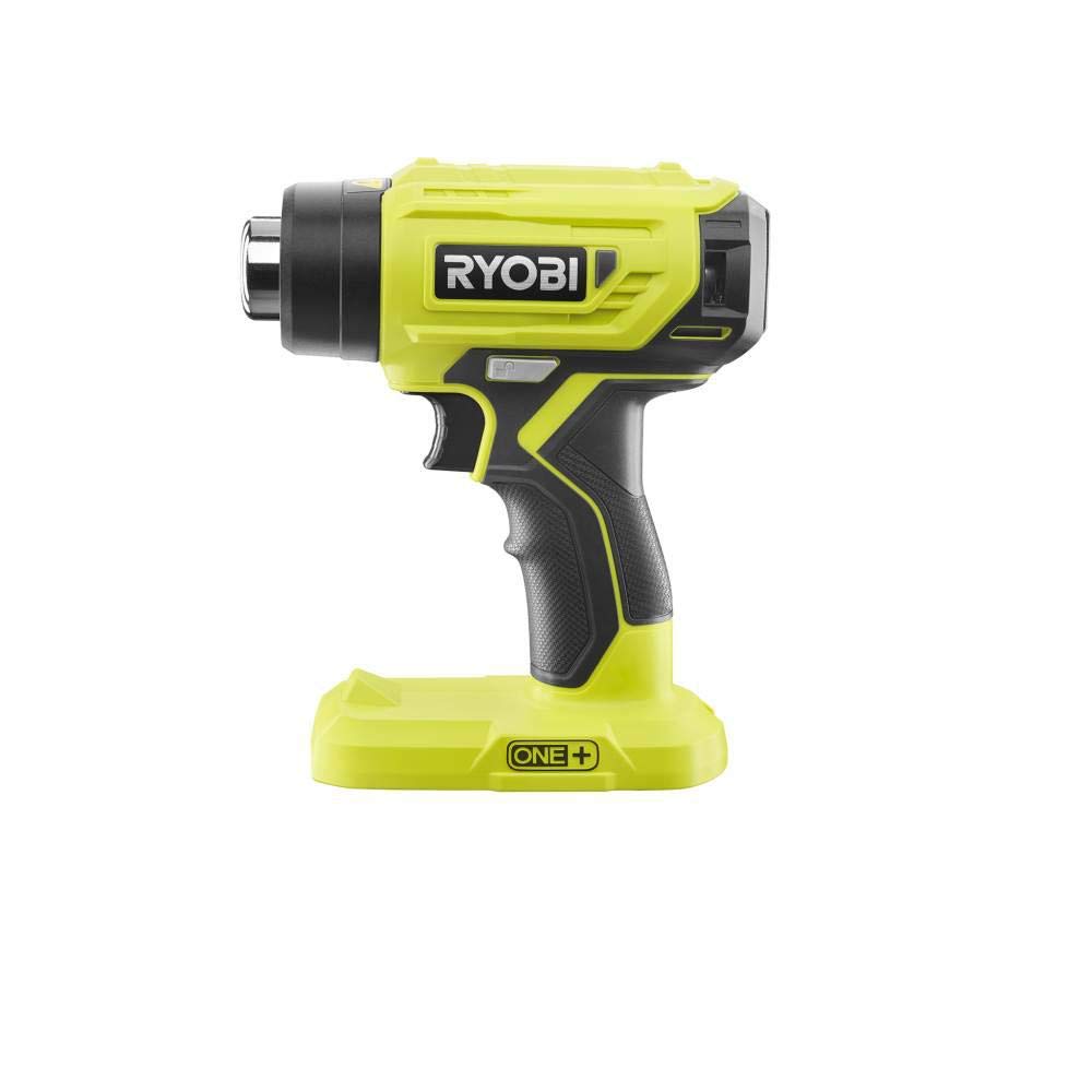 RYOBI P3150 deflector nozzle in use for tubing shrinking and pipe thawing.