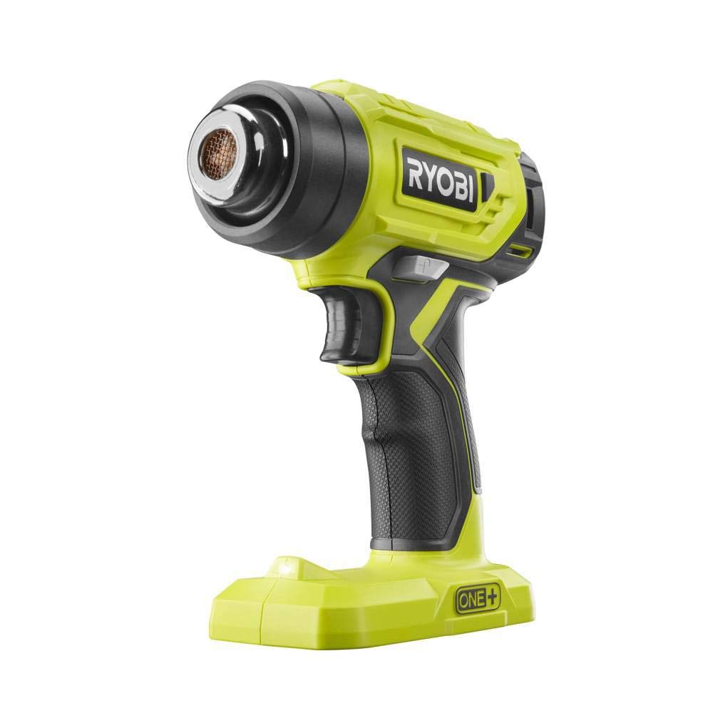 RYOBI P3150 heat gun front view for quick, cordless heating on the go.