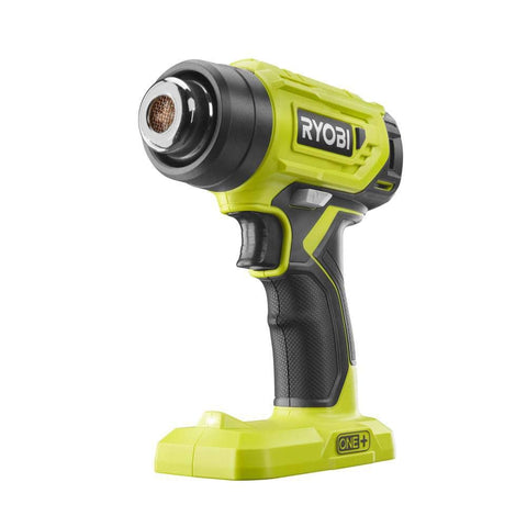 RYOBI P3150 heat gun front view for quick, cordless heating on the go.