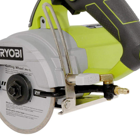 RYOBI 7-inch tile saw backed by a 3-year warranty for durability