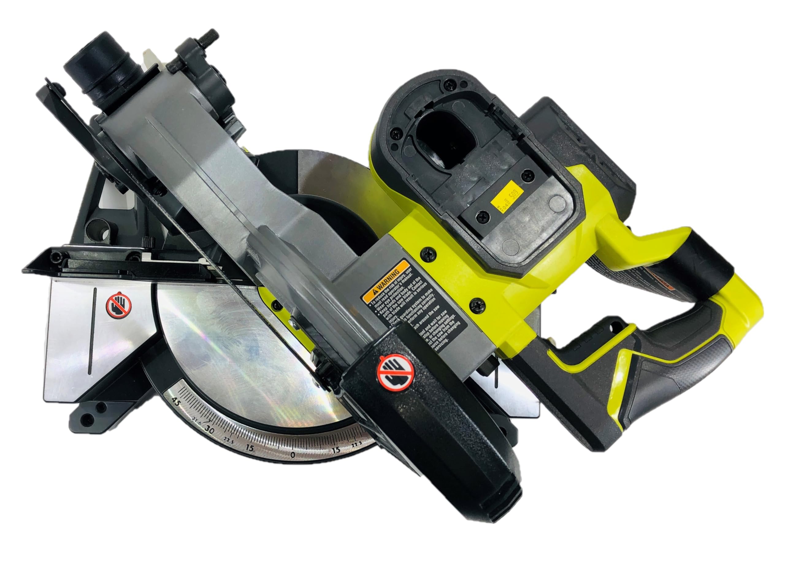 7-1/4 inch carbide-tipped blade delivering clean, precise cuts.