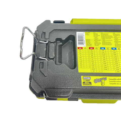 Ryobi 97 pc extensions and adapters provide flexible reach for hard-to-access fasteners.