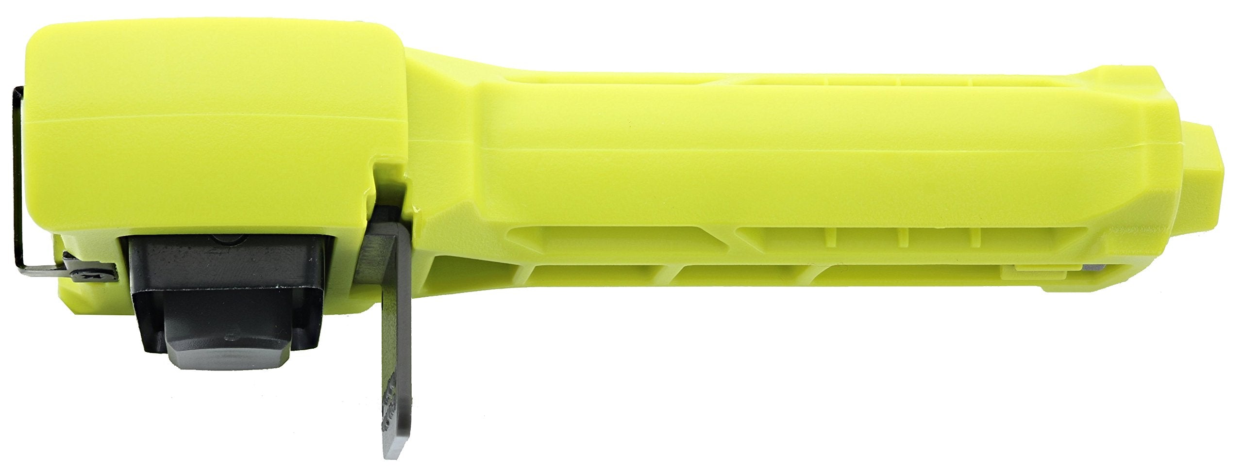 RYOBI A99LM2 built-in screwdriver simplifies latch plate installation.