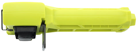 RYOBI A99LM2 built-in screwdriver simplifies latch plate installation.