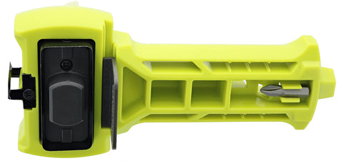 RYOBI A99LM2 reversible mortiser for round and square latches with clean scores.