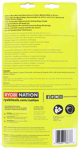 RYOBI A99LM2 dual-driver bits support latch installation