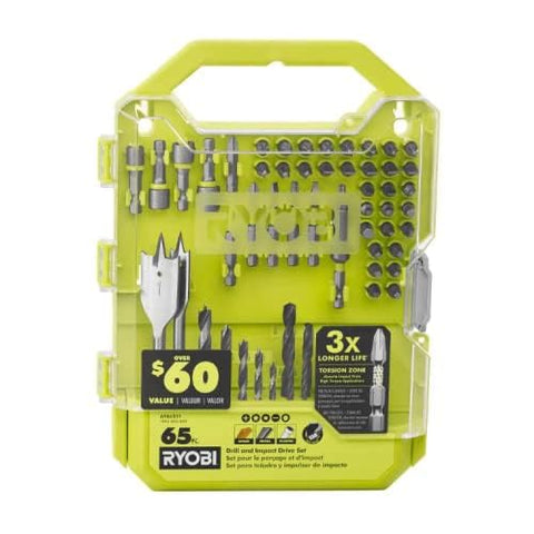RYOBI black oxide drill bits provide durable cutting surface