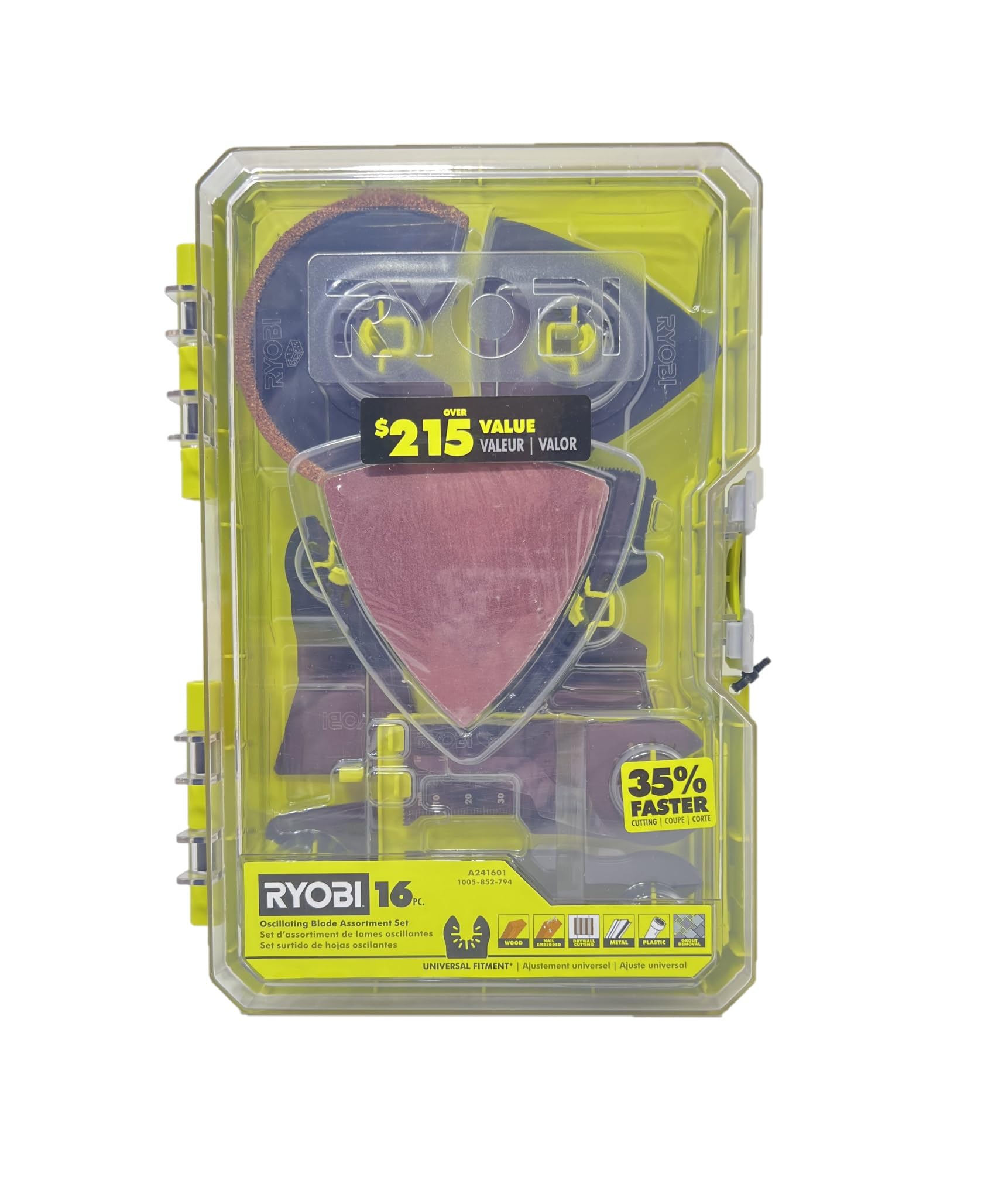 Ryobi LED work light illuminates dark work areas for accuracy