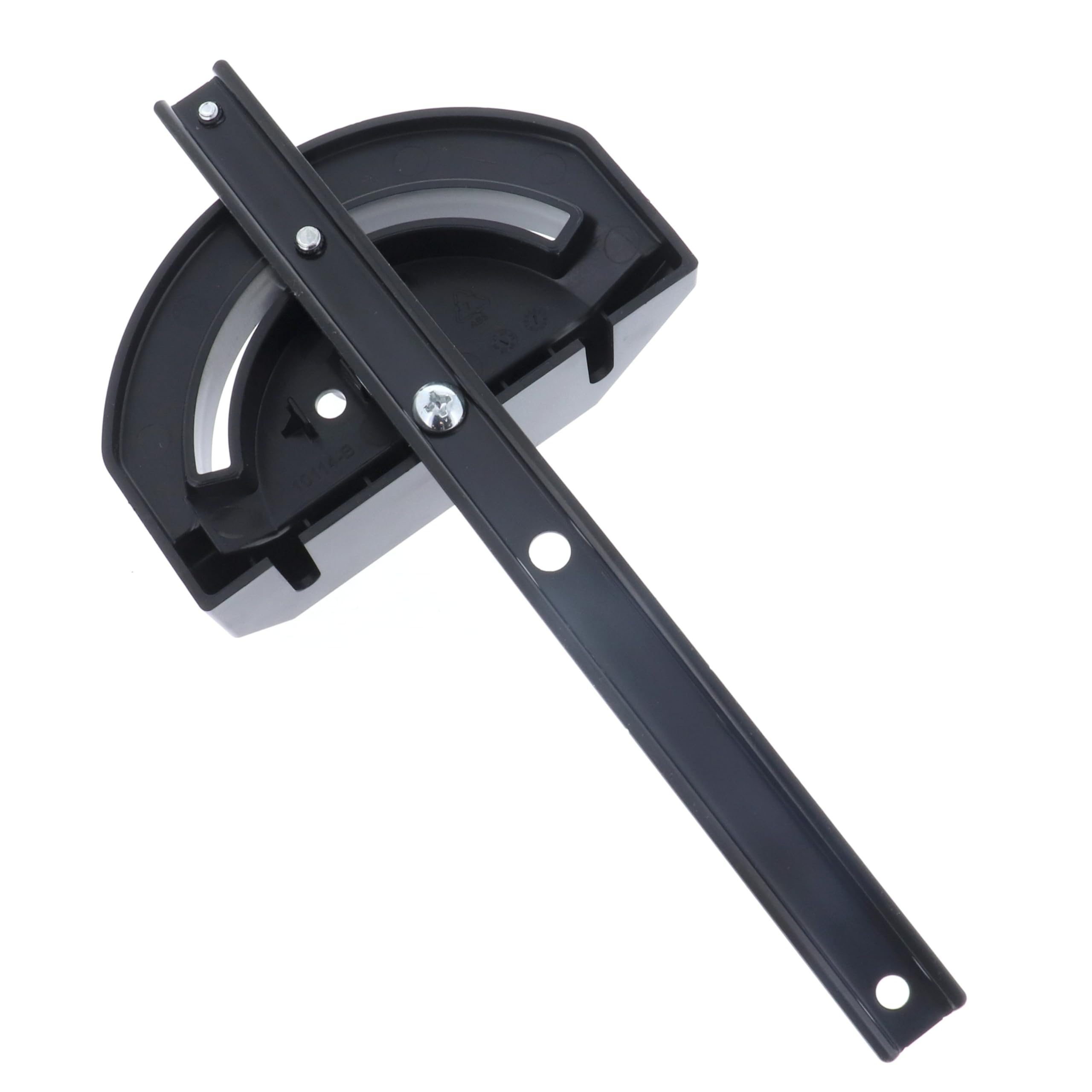 Ryobi miter gauge assembly fits RTS10 for accurate mitering tasks.