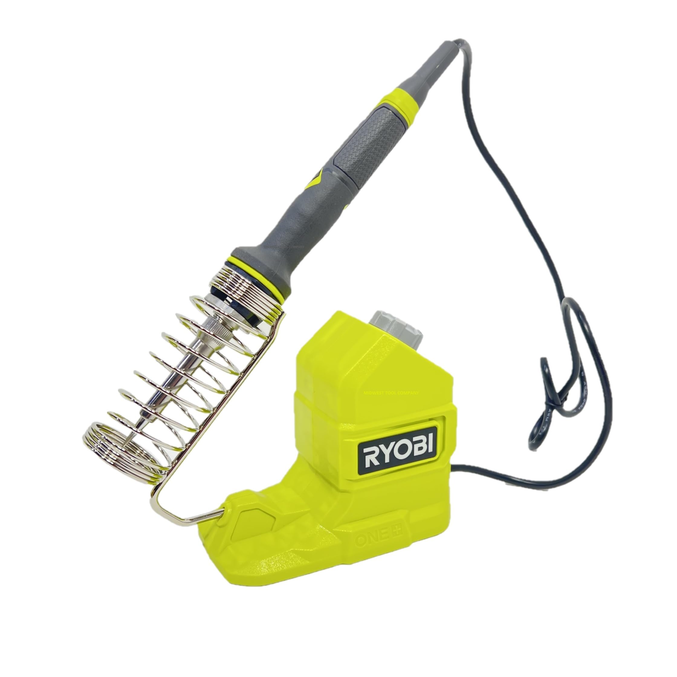 RYOBI ONE+ 120W soldering iron topper front view for cordless on-the-go repairs.