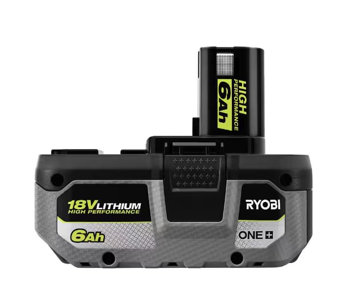 RYOBI ONE+ 18V 6.0 Ah battery system compatibility within ONE+