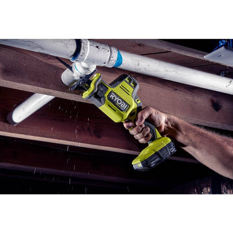 RYOBI ONE+ 18V battery 1.5Ah capacity balances weight and runtime
