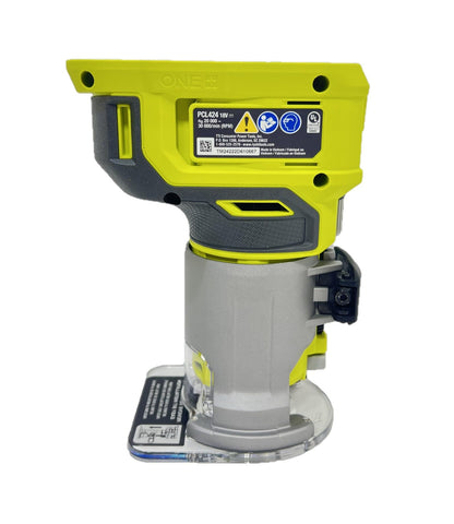 RYOBI OnePlus quick-release lever enables fast depth changes and base removal
