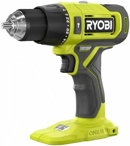 RYOBI ONE+ 18V hammer drill in use for fast concrete drilling