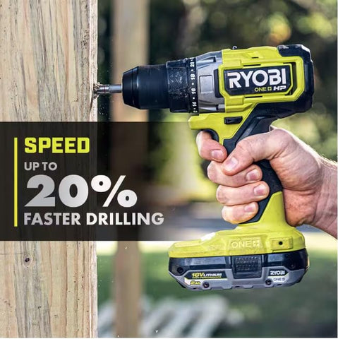 Ryobi ONE+ HP 18V charger powering tools quickly