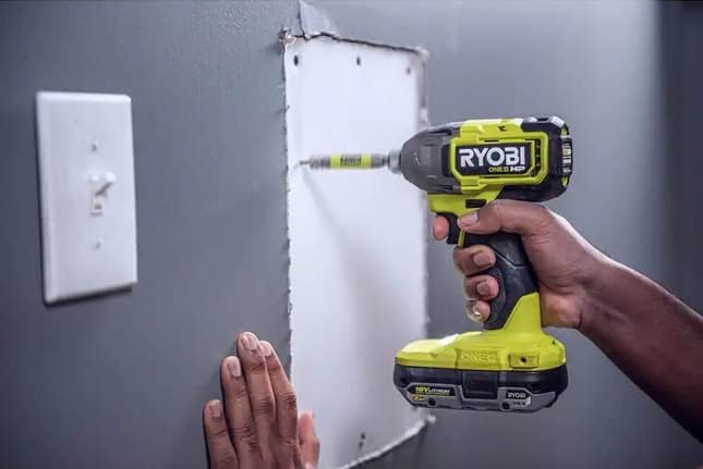 RYOBI ONE+ HP 18V impact driver shown as tool-only unit