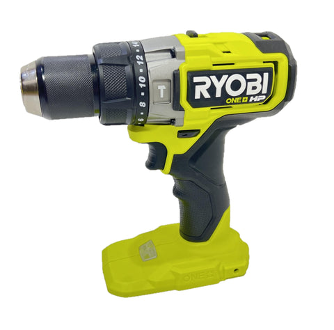 RYOBI ONE+ HP 18V drill with keyless chuck for fast bit changes