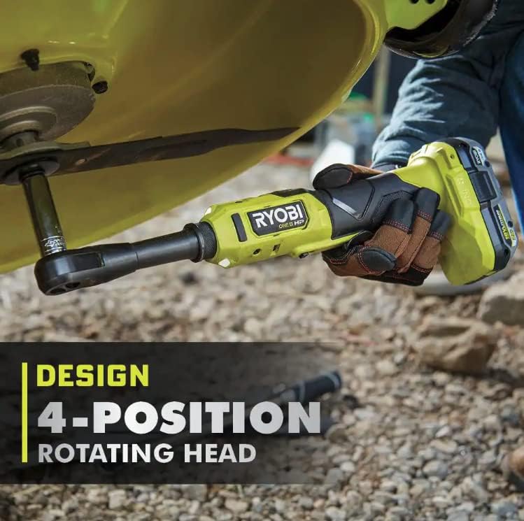 RYOBI ONE+ HP technology boosts performance for tough tasks