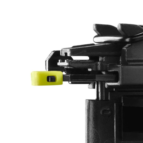 RYOBI ONE+ P326 showing depth adjustment dial for customized drive depth on trim.
