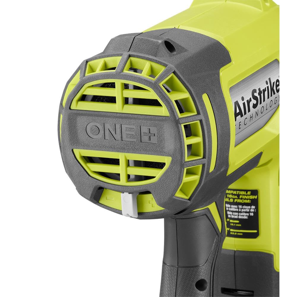 RYOBI ONE+ P326 nails per charge enable extended projects.