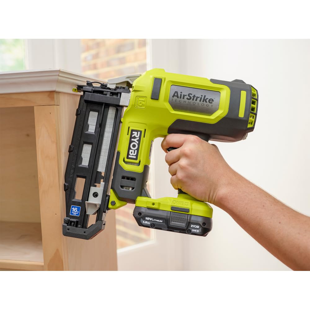 RYOBI ONE+ P326 tool-only setup highlights cordless convenience on job sites.
